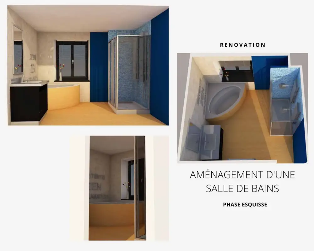 aménagement d'une salle de bains