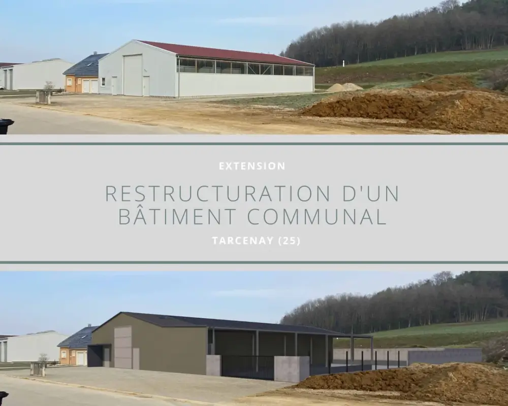 restructuration d'un bâtiment communal