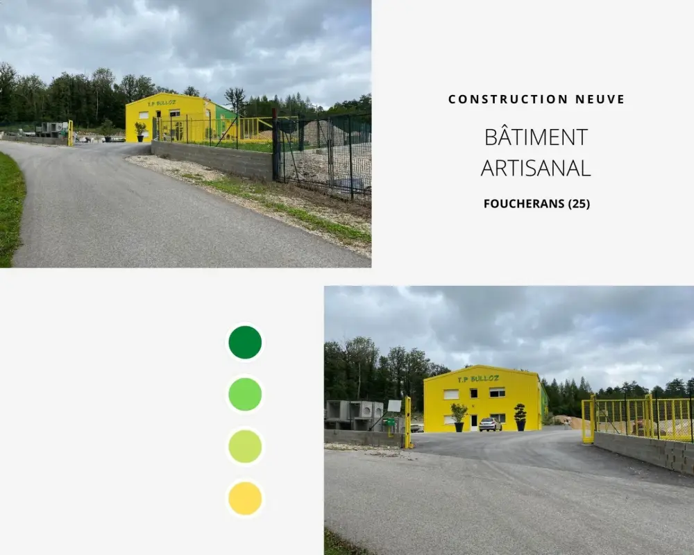 construction bâtiment artisanal